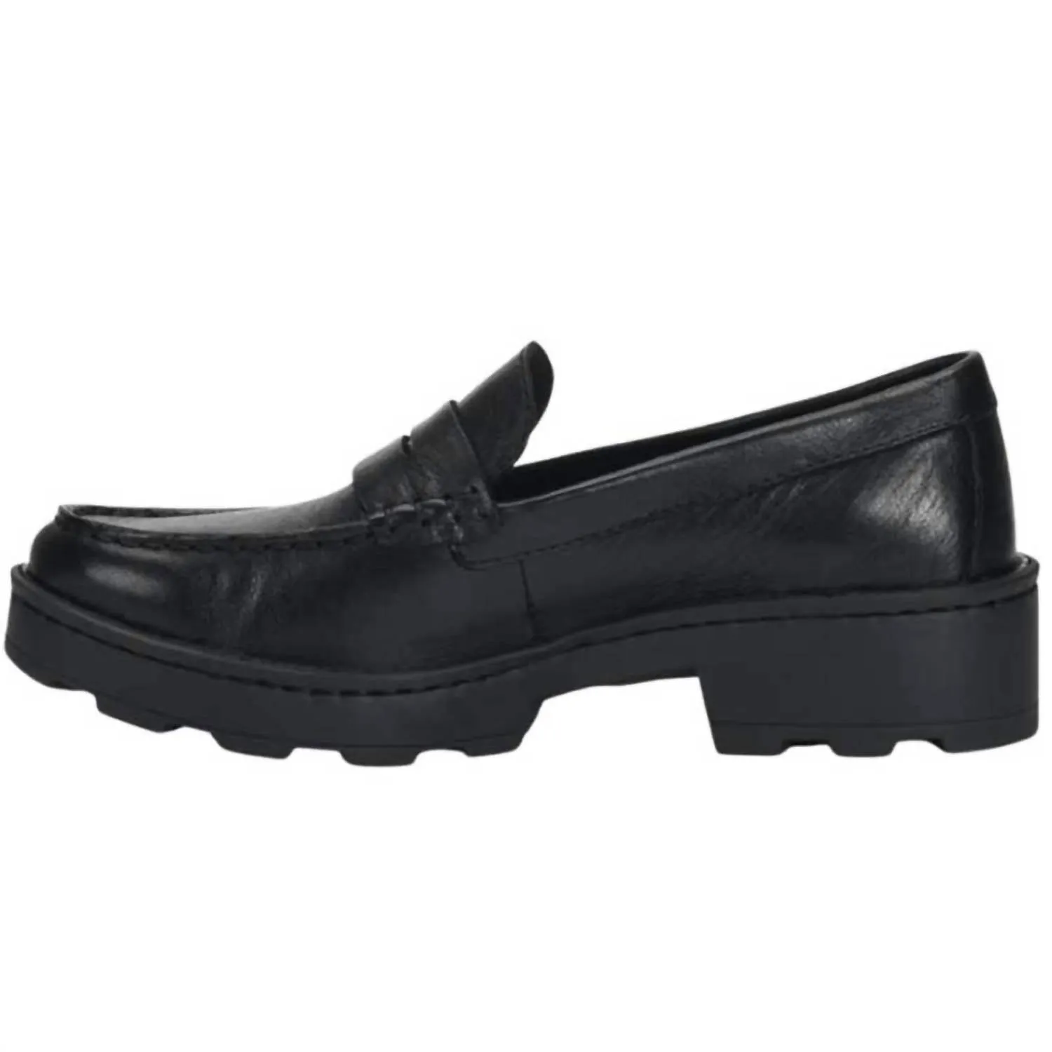 Women's Carrera Platform Loafer Shoes In Black
