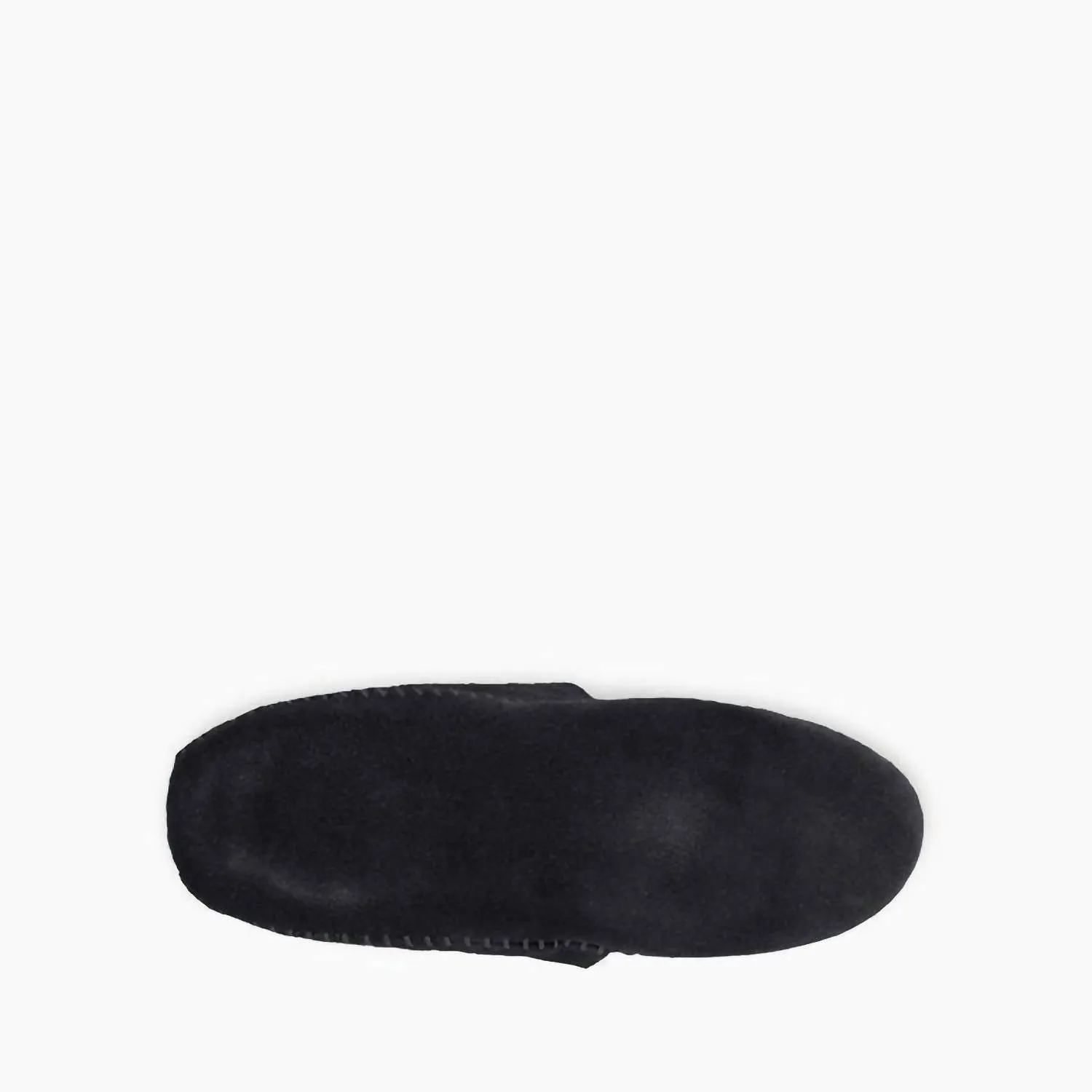 Women's Classic Fringe Softsole Moccasin In Black