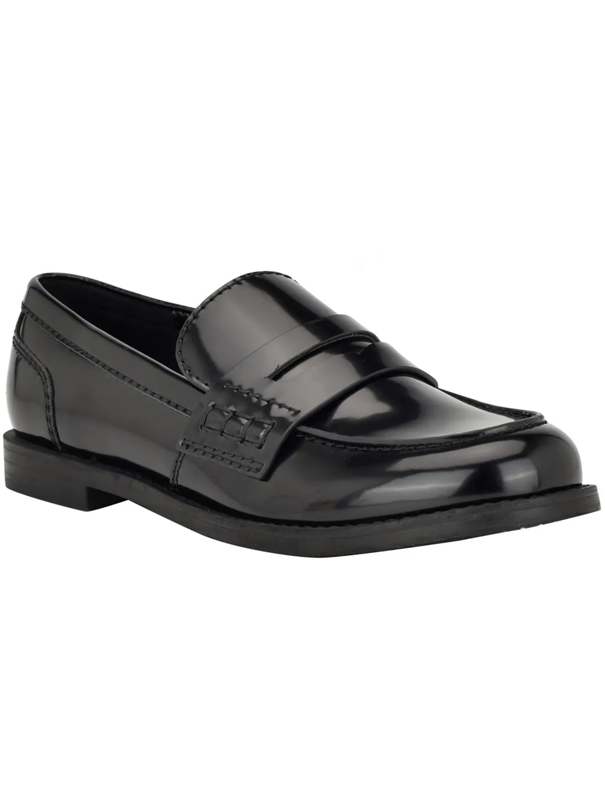 Womens Comfort Insole Faux Leather Loafers