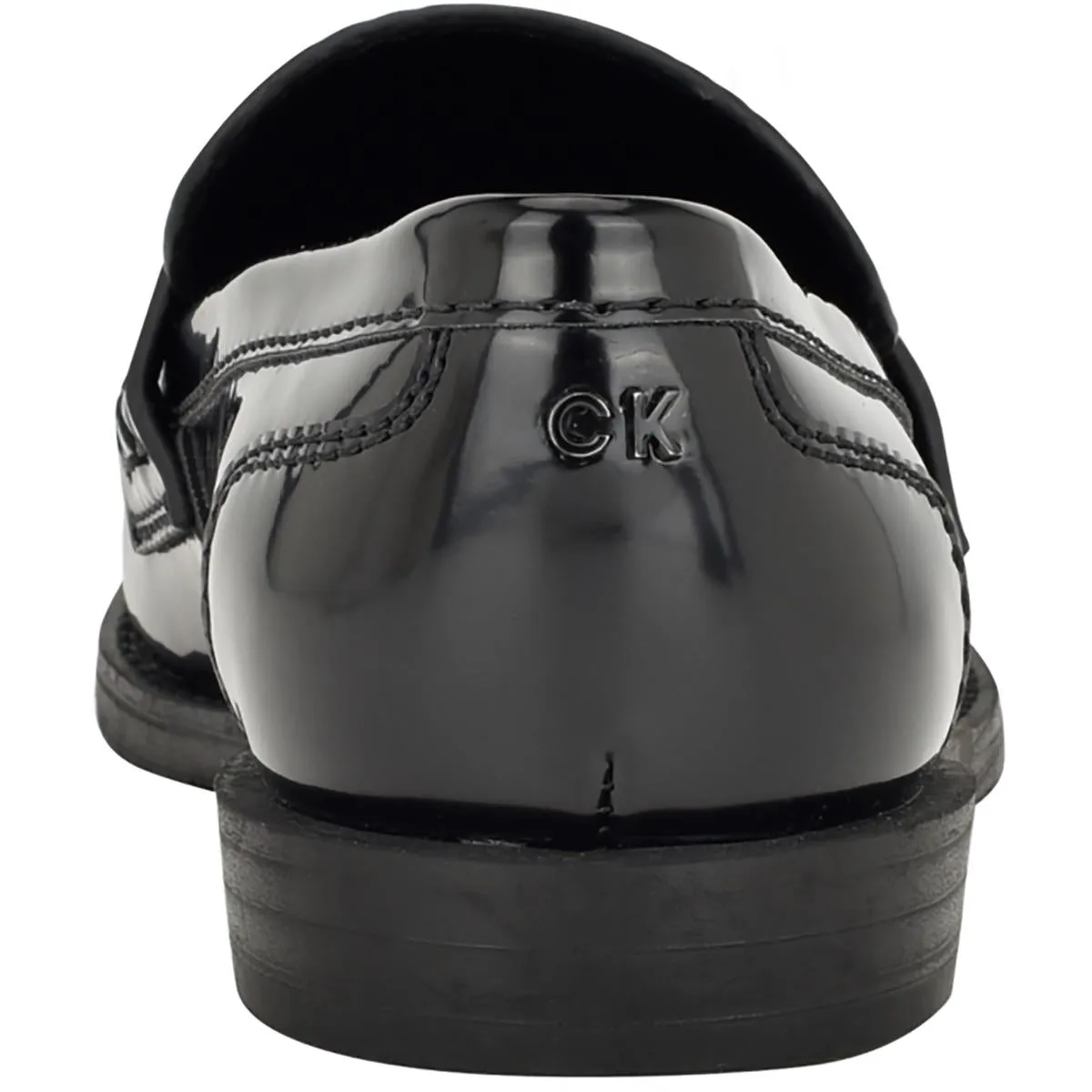 Womens Comfort Insole Faux Leather Loafers