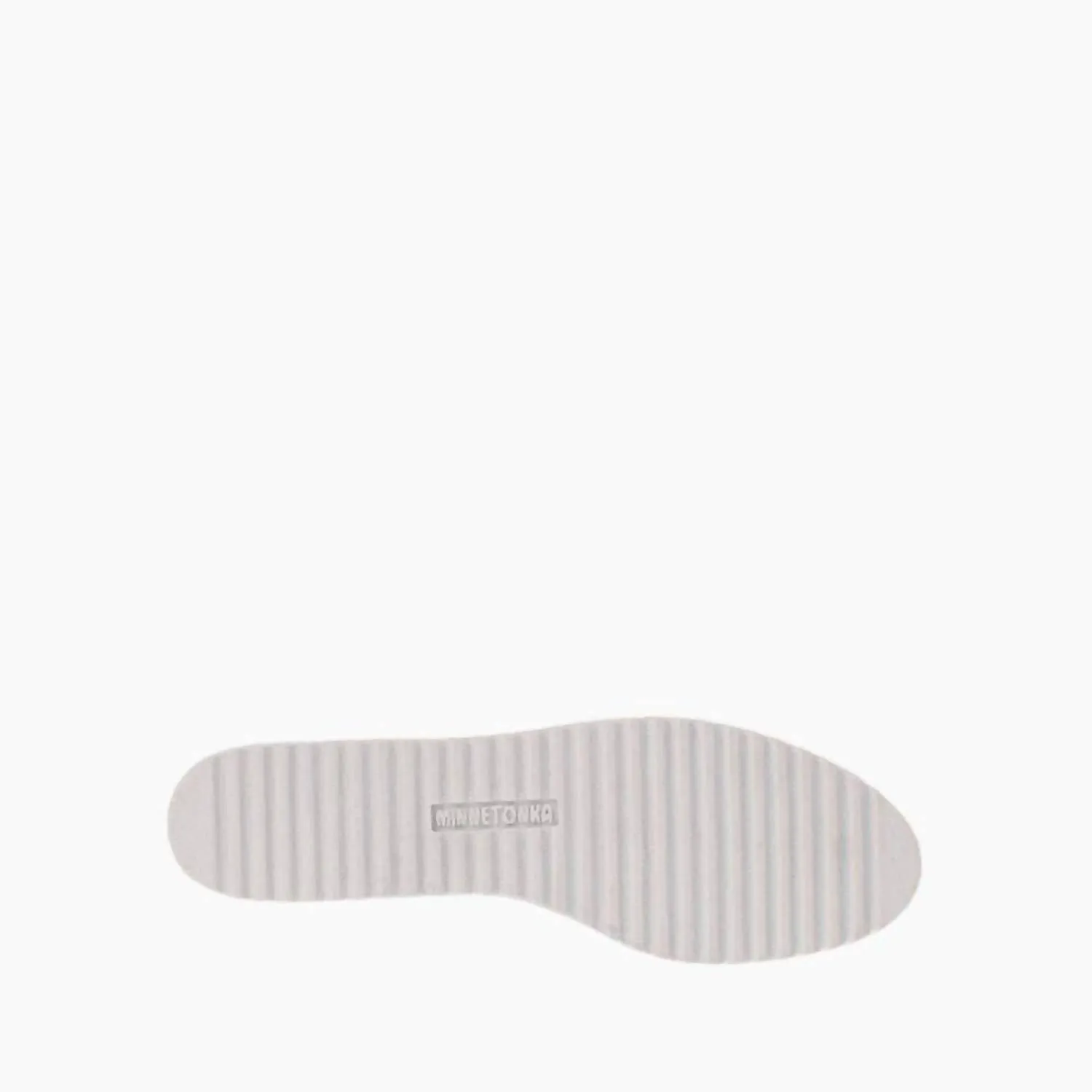 Women's Deerskin Gore Front Moccasin In White