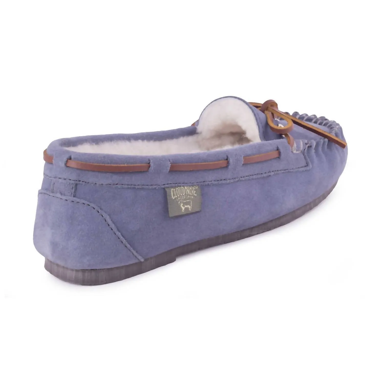 Women's Driving Moccasin In Grey