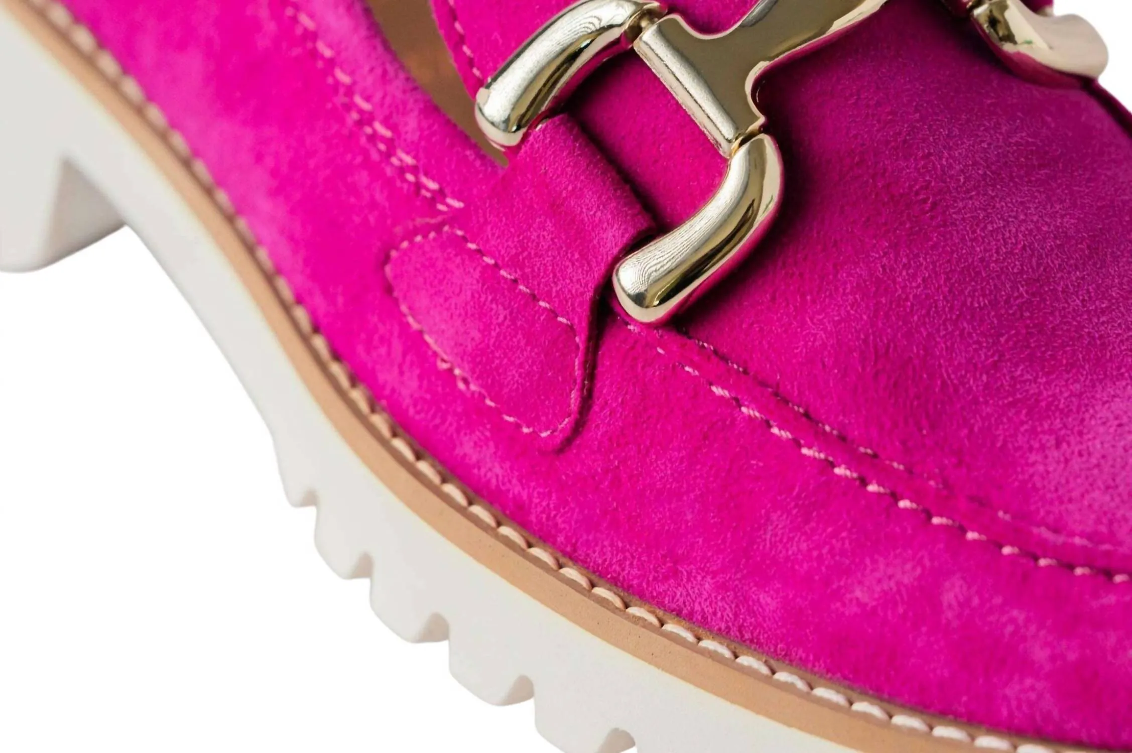 Women's Kiana Loafer In Pink Suede