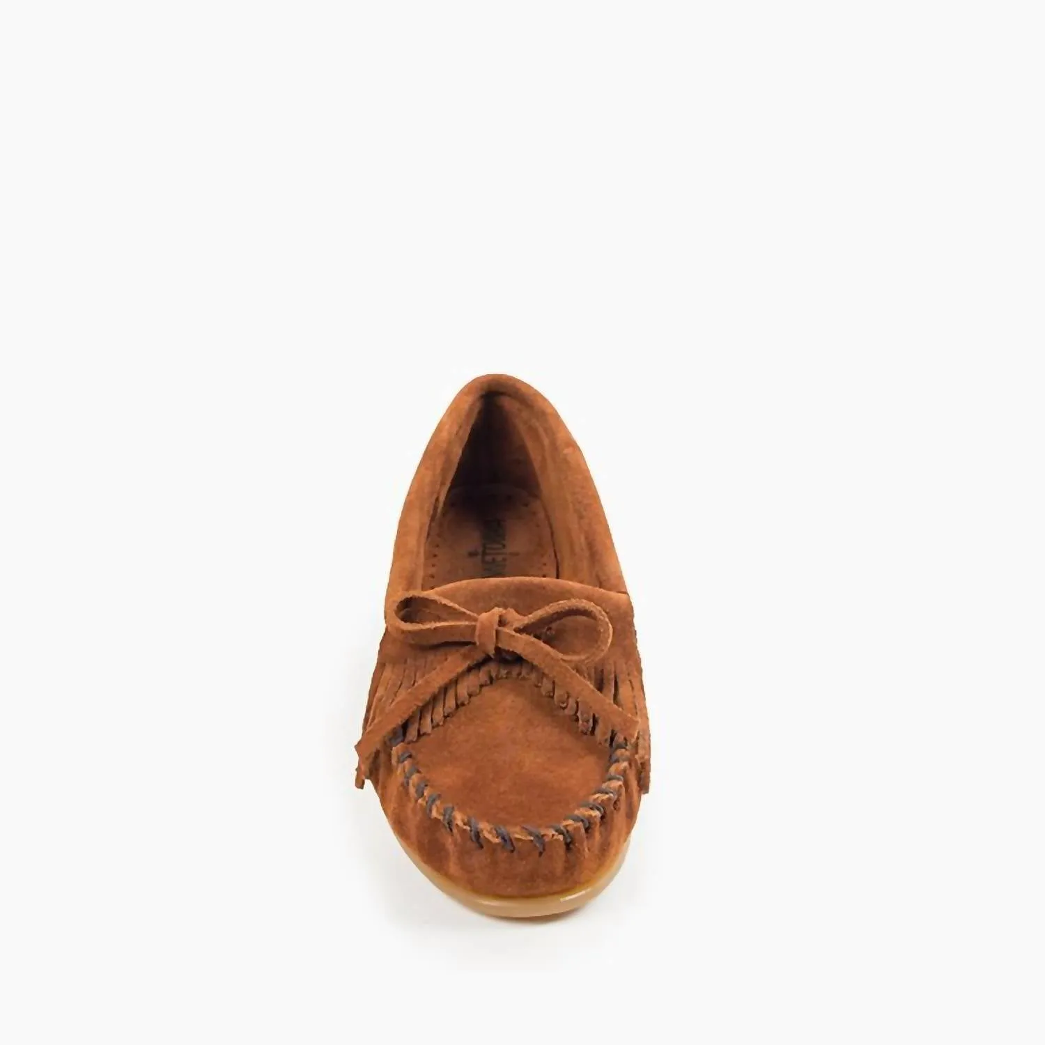 Women's Kilty Hardsole Moccasin In Brown