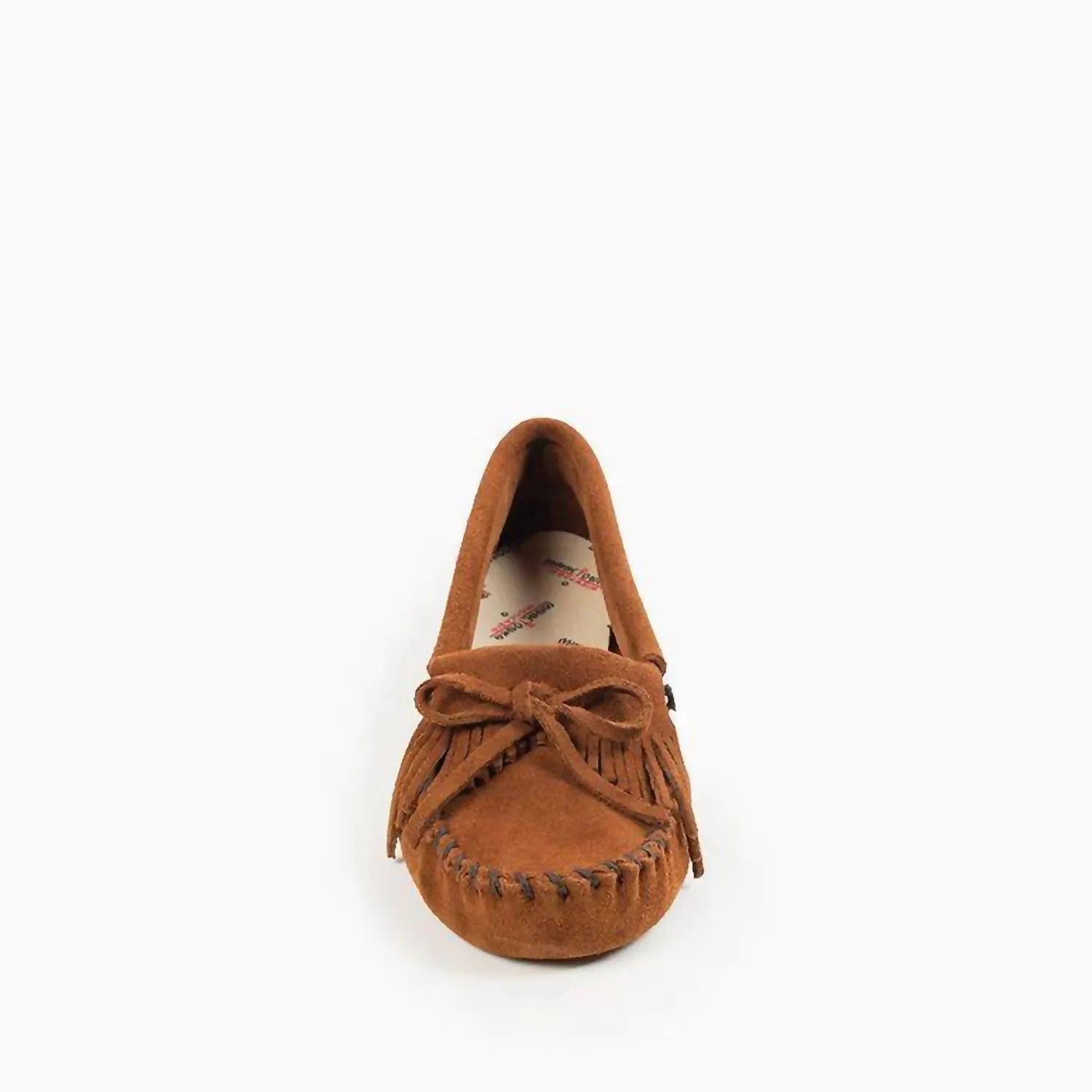 Women's Kilty Softsole Moccasin In Brown