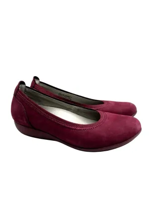 Women's Kristen Milled Nubuck Loafer In Wine