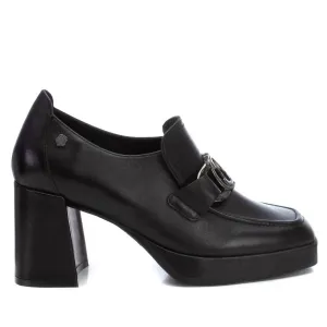 Women's Leather Moccasins In Black