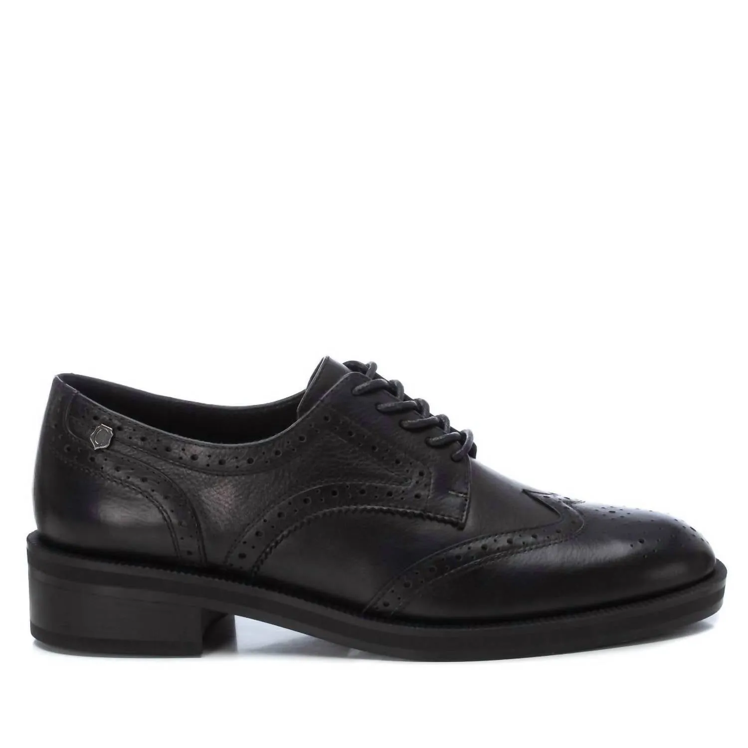 Women's Leather Moccasins In Black