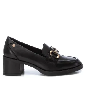 Women's Leather Moccasins In Black