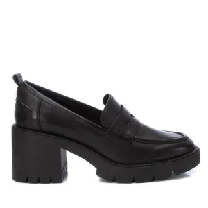 Women's Leather Moccasins In Black