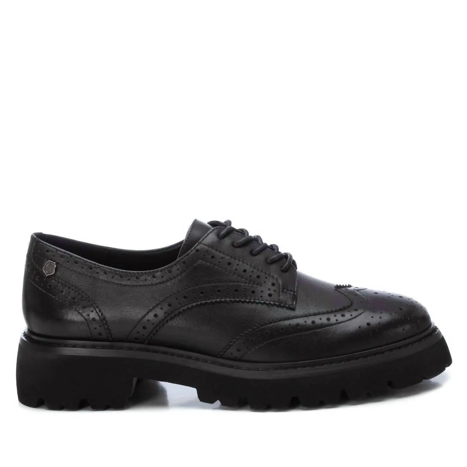 Women's Leather Moccasins In Black