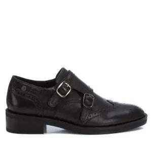 Women's Leather Moccasins In Black