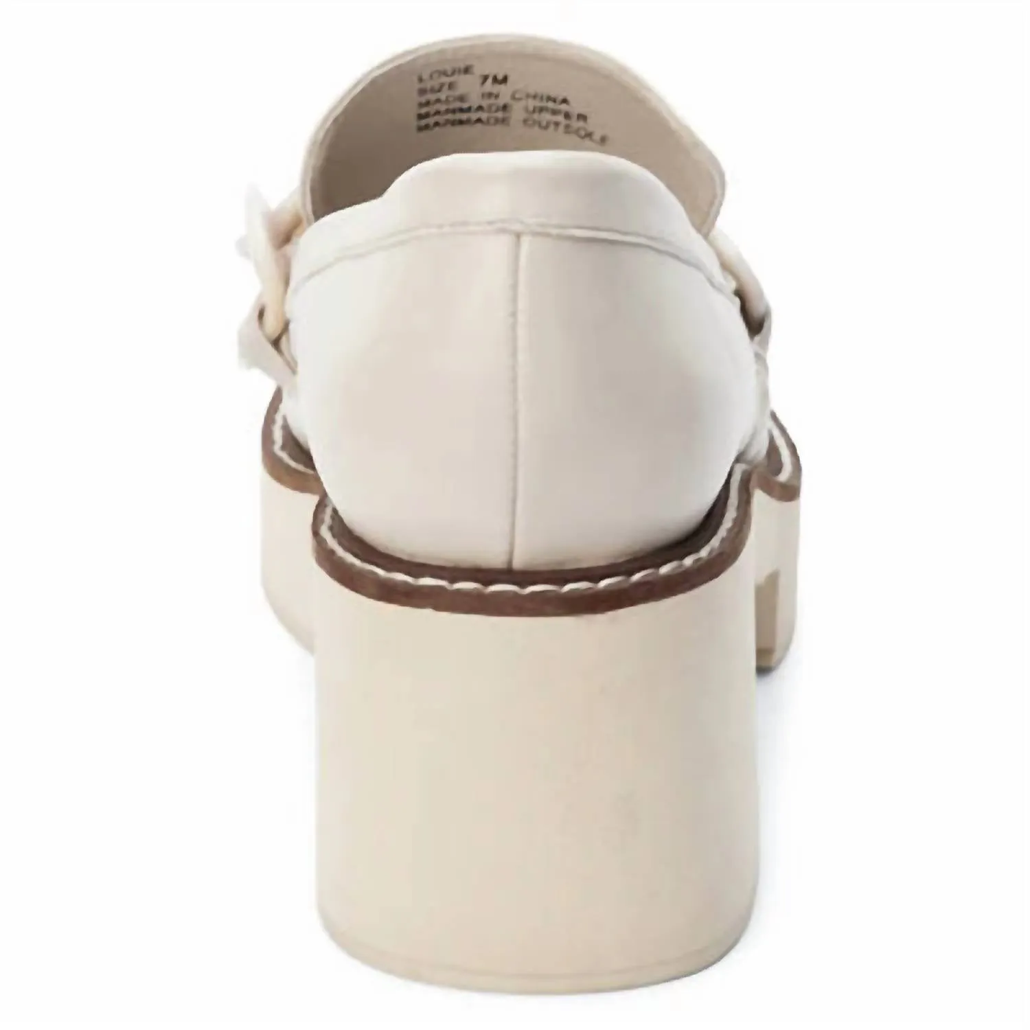 Women's Louie Platform Loafer In Bone