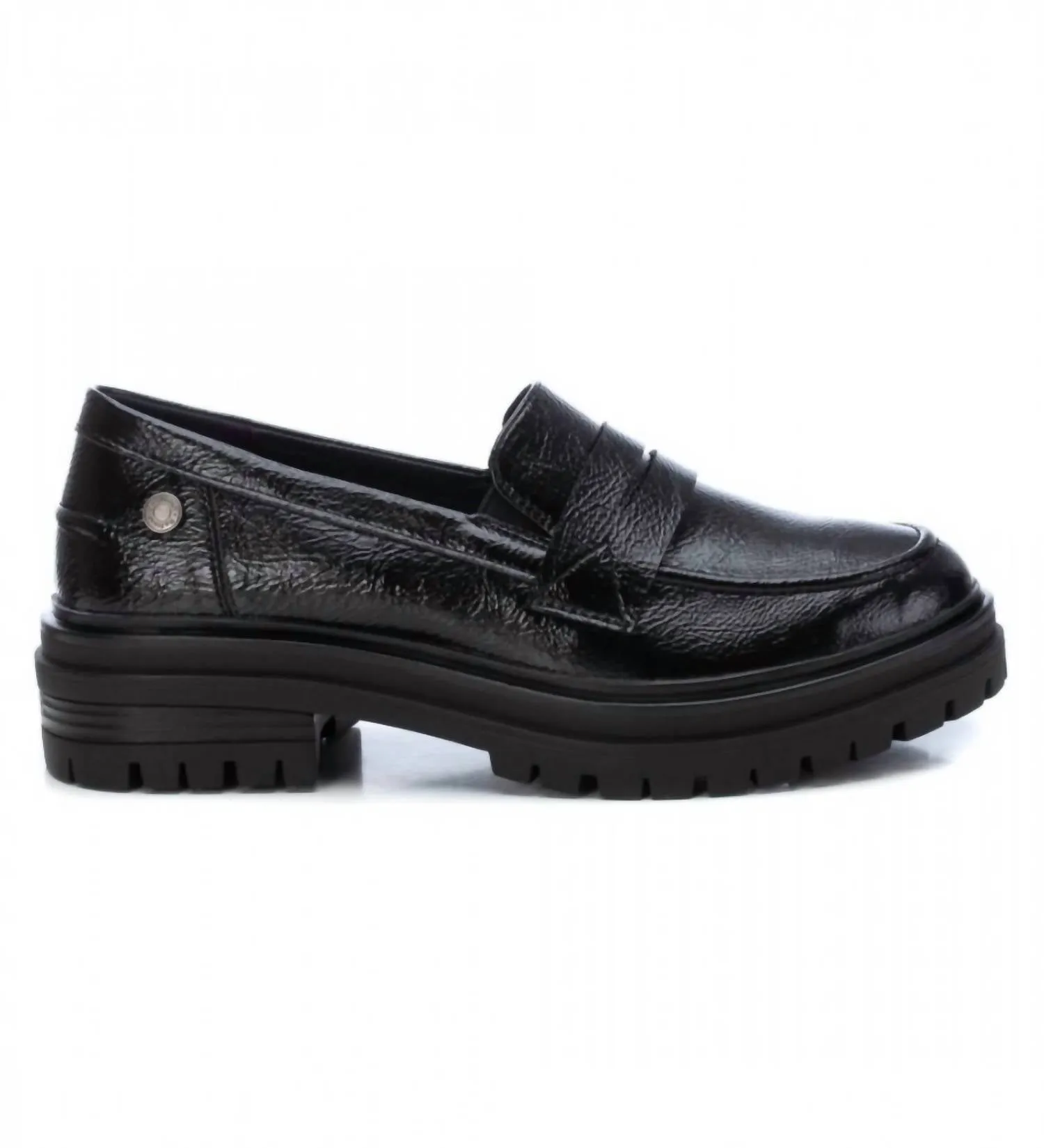 Women's Moccasins Loafer In Black