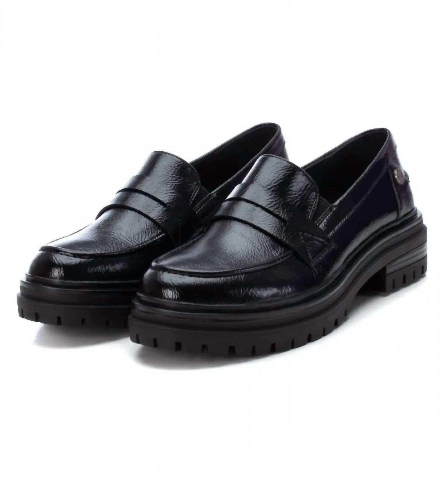 Women's Moccasins Loafer In Black