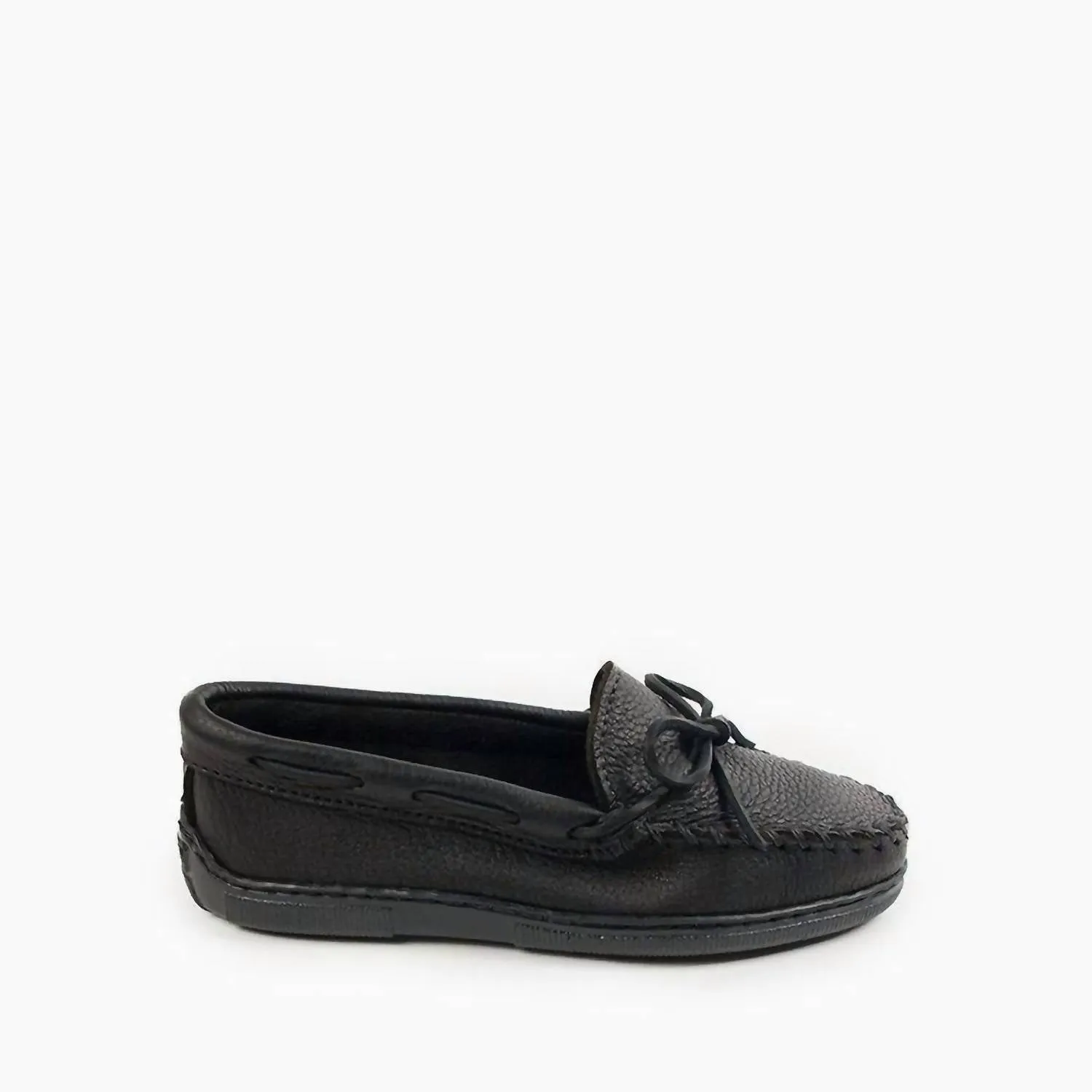 Women's Moosehide Classic Moccasin In Black