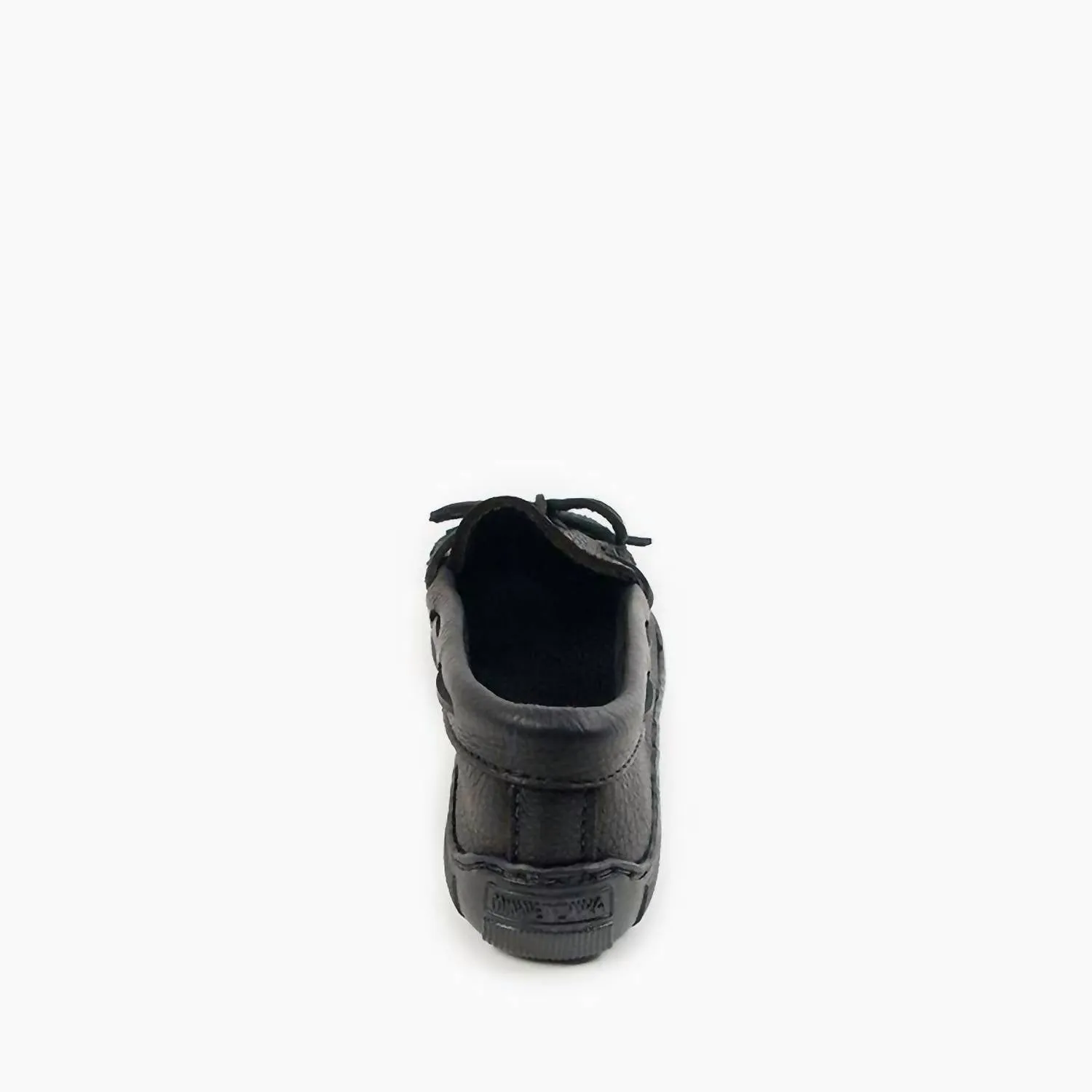 Women's Moosehide Classic Moccasin In Black