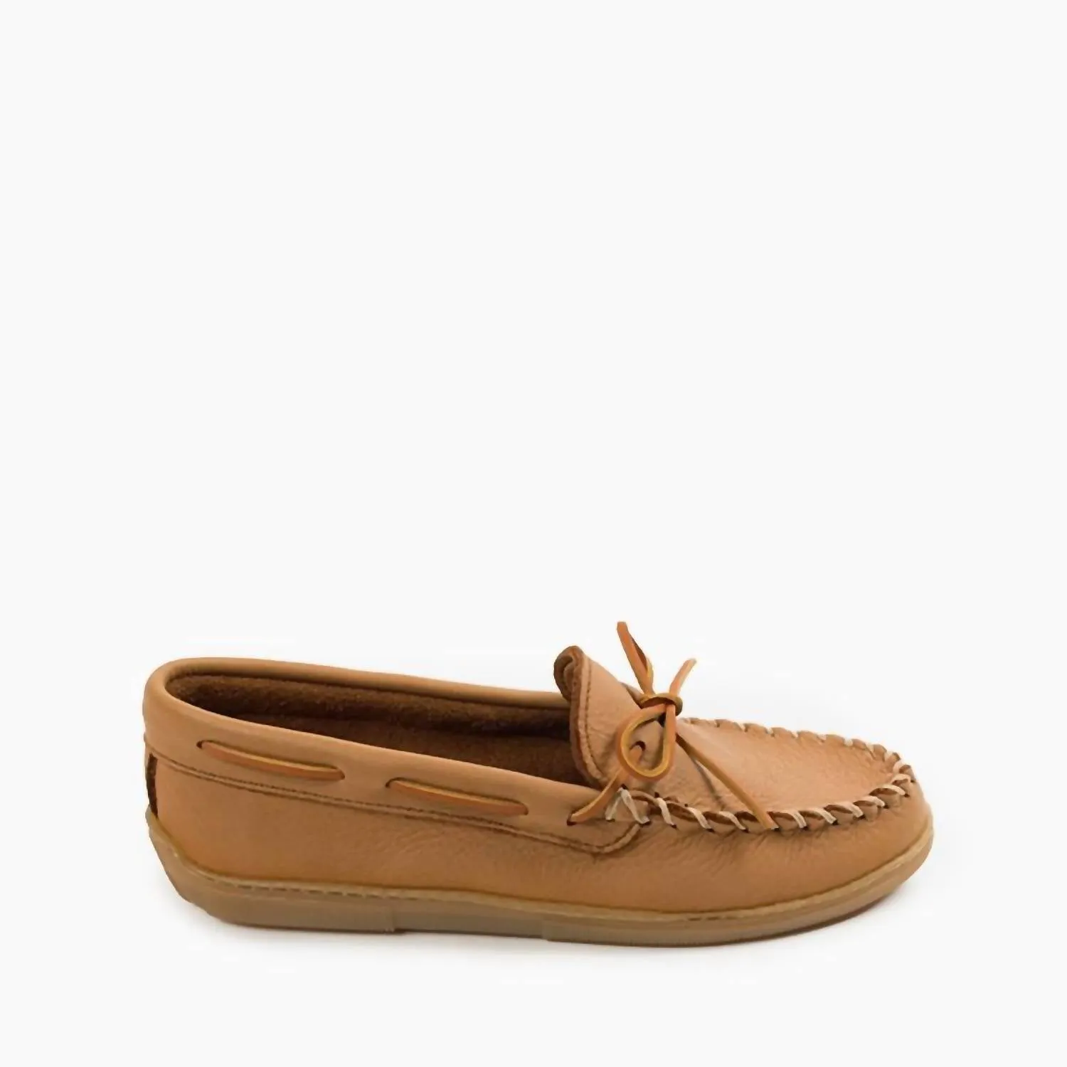 Women's Moosehide Classic Moccasin In Natural