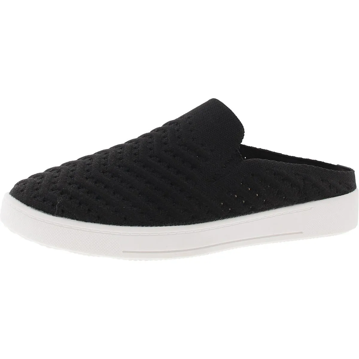 Womens Padded Insole Knit Slip-On Sneakers