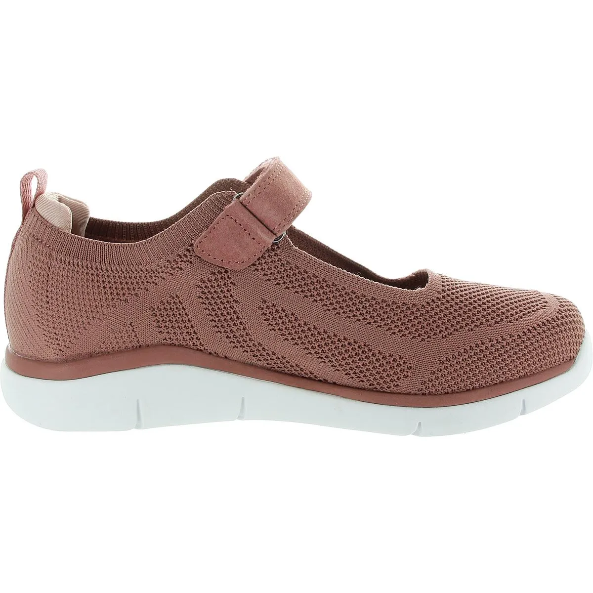 Womens Padded Insole Man Made Slip-On Sneakers
