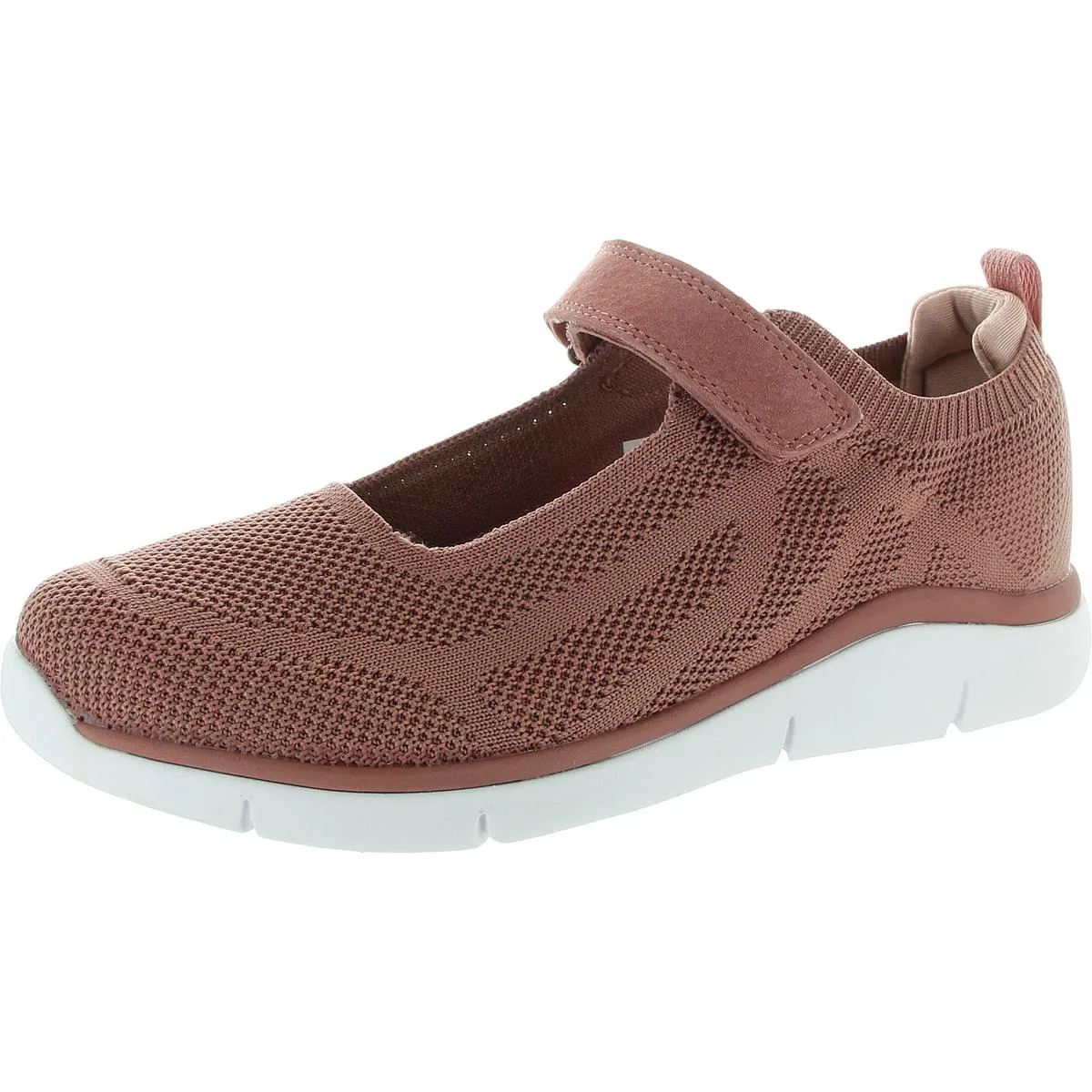 Womens Padded Insole Man Made Slip-On Sneakers