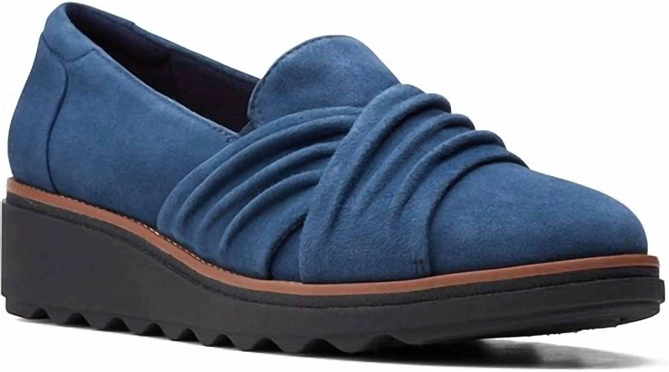 Women's Sharon Villa Loafer In Navy Suede