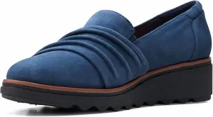 Women's Sharon Villa Loafer In Navy Suede