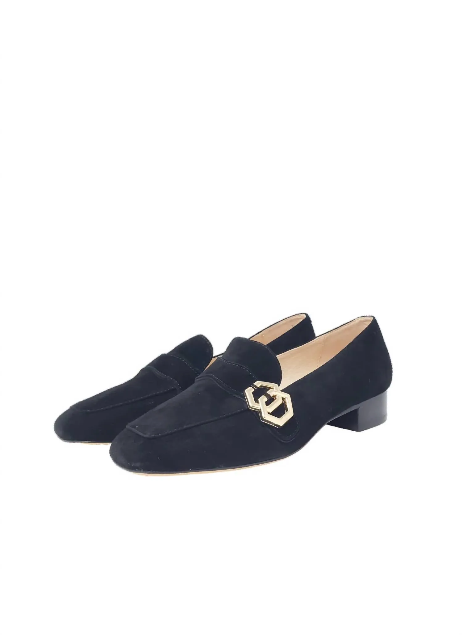 Women's Sofia Suede Loafers In Black