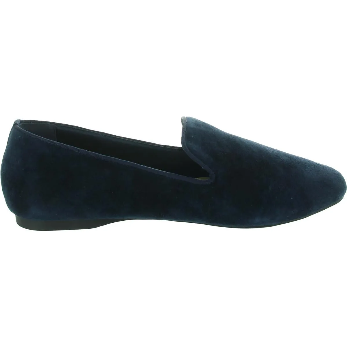 Womens Solid Suede Loafers
