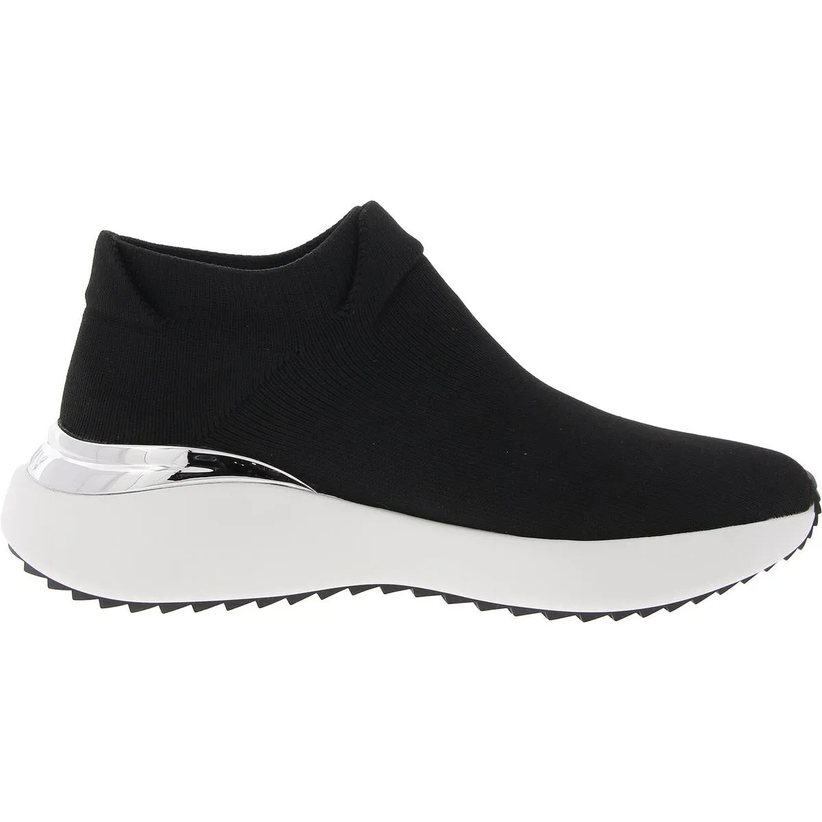 Womens Stretch Man Made Slip-On Sneakers