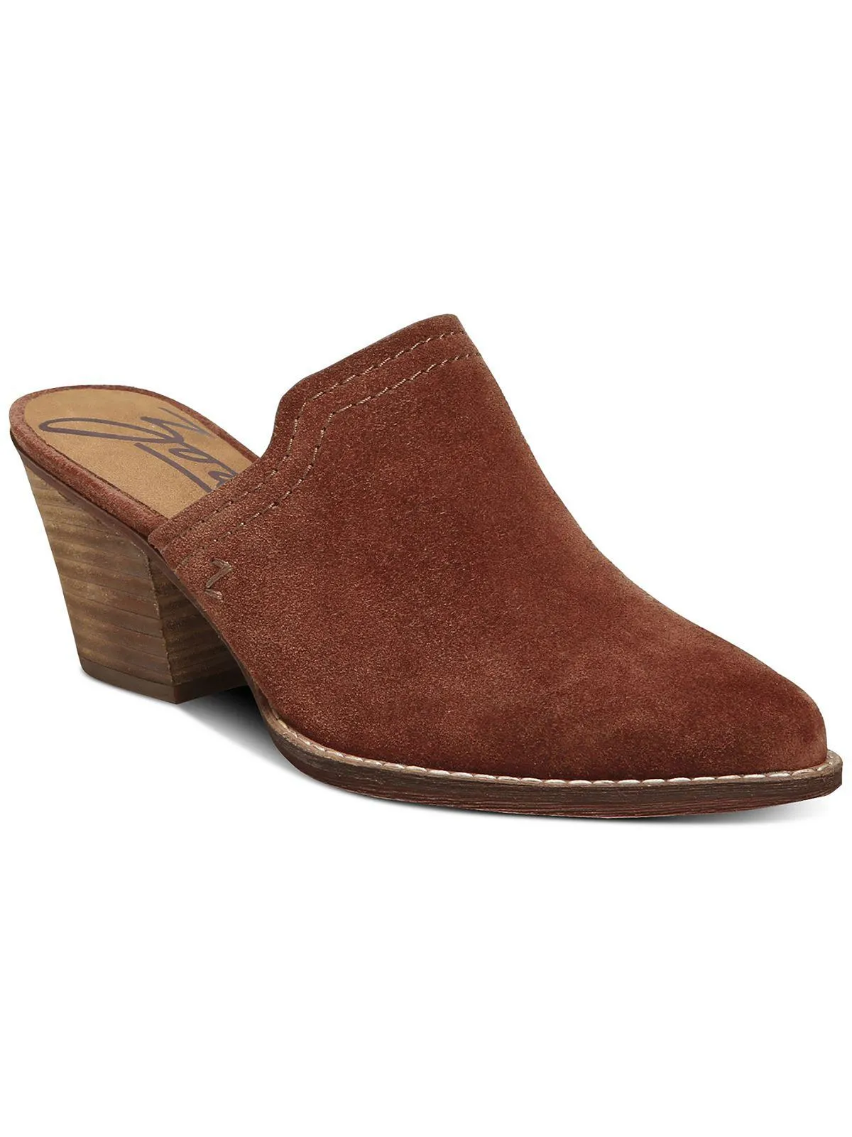 Womens Suede Slip On Loafers