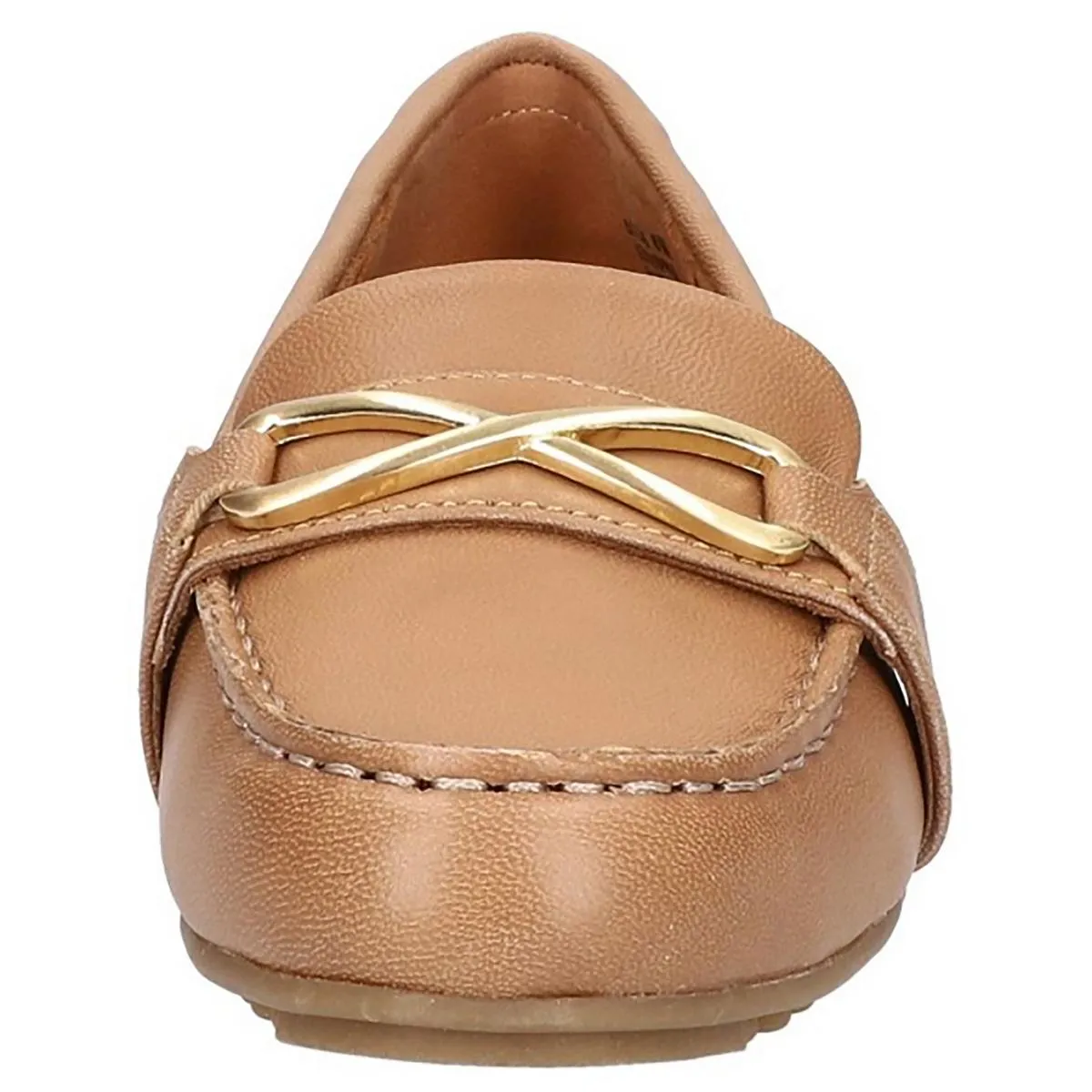 Womens Suede Slip On Loafers