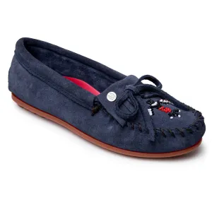 Women's Thunderbird Animikii Hardsole Moccasin In Blue Denim