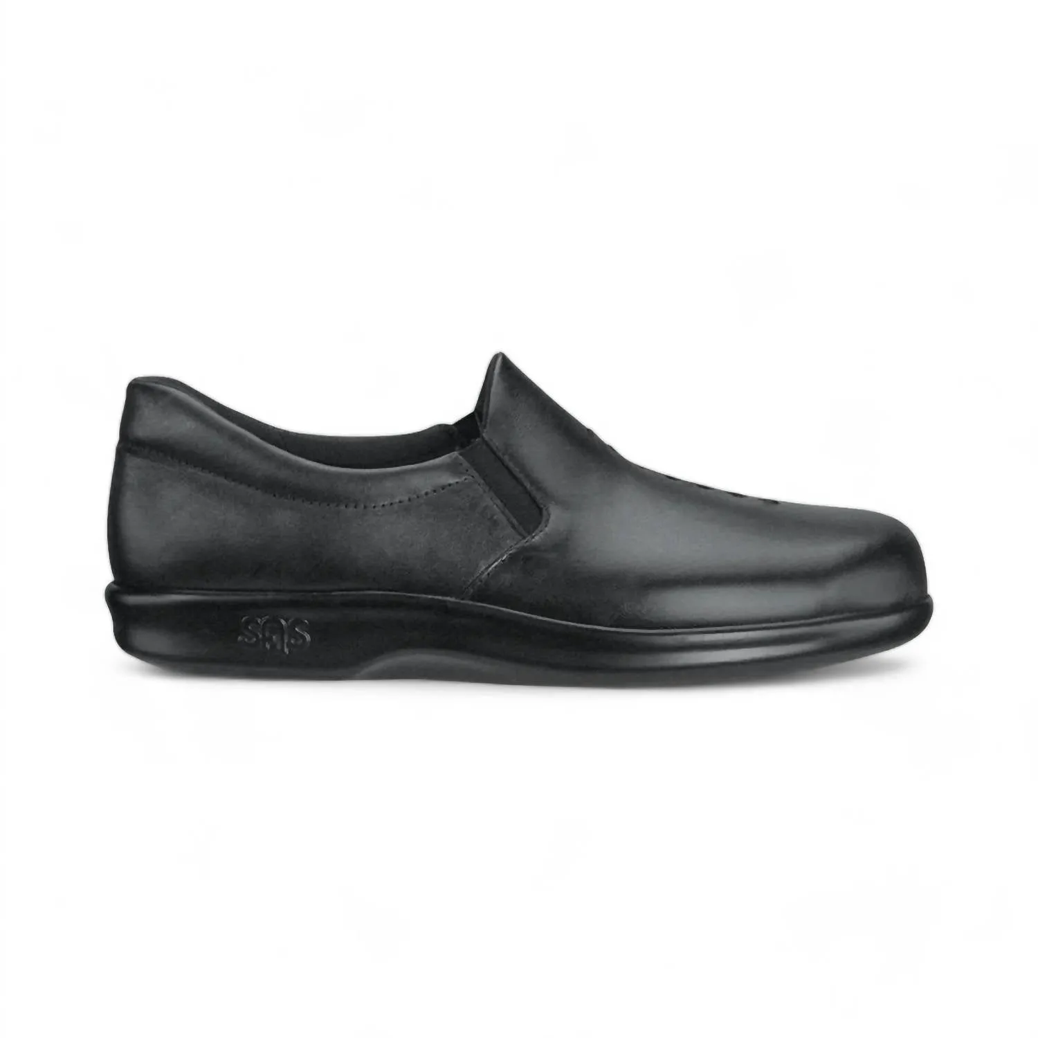 Women's Viva Slip On Loafer - Double Wide Width In Black
