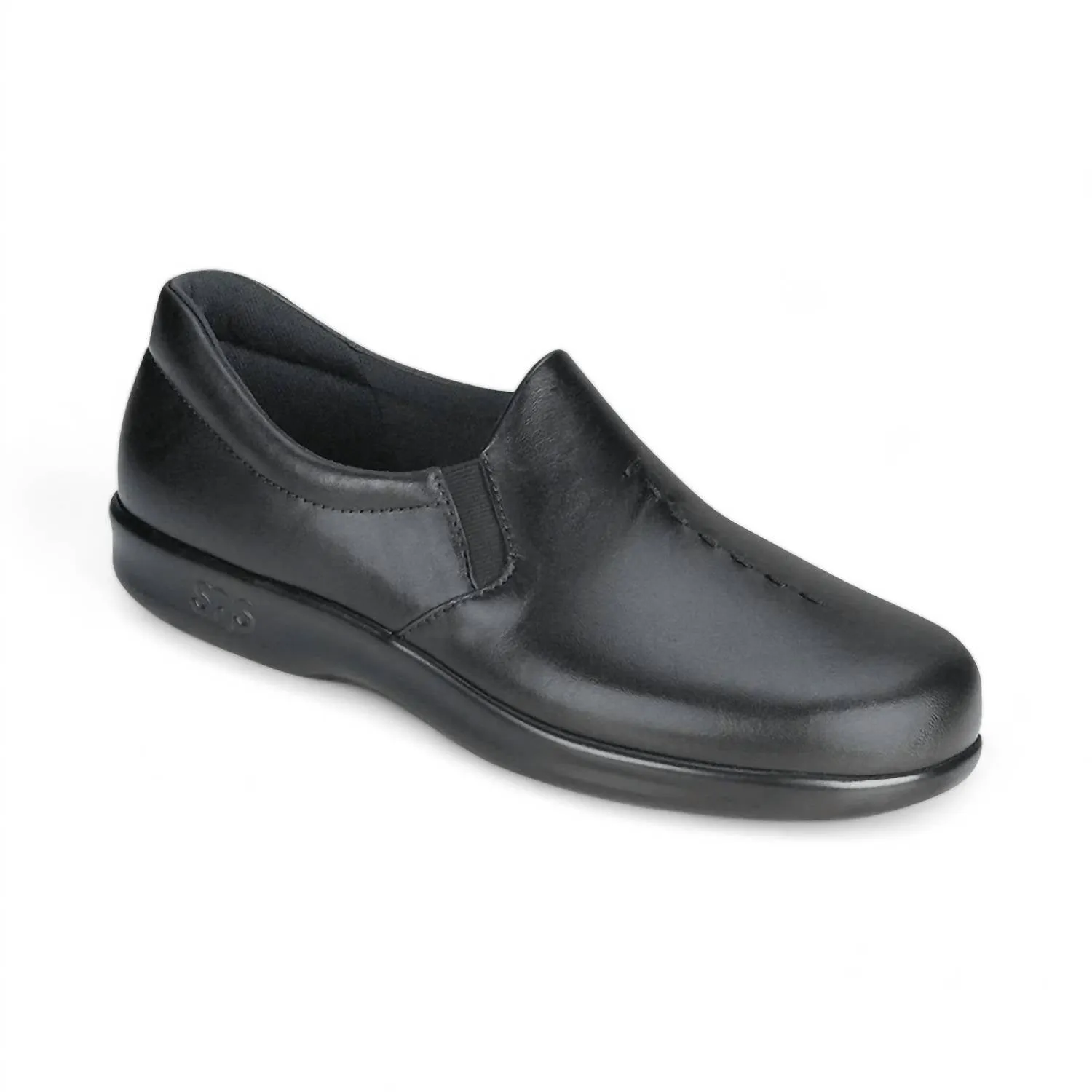 Women's Viva Slip On Loafer - Double Wide Width In Black