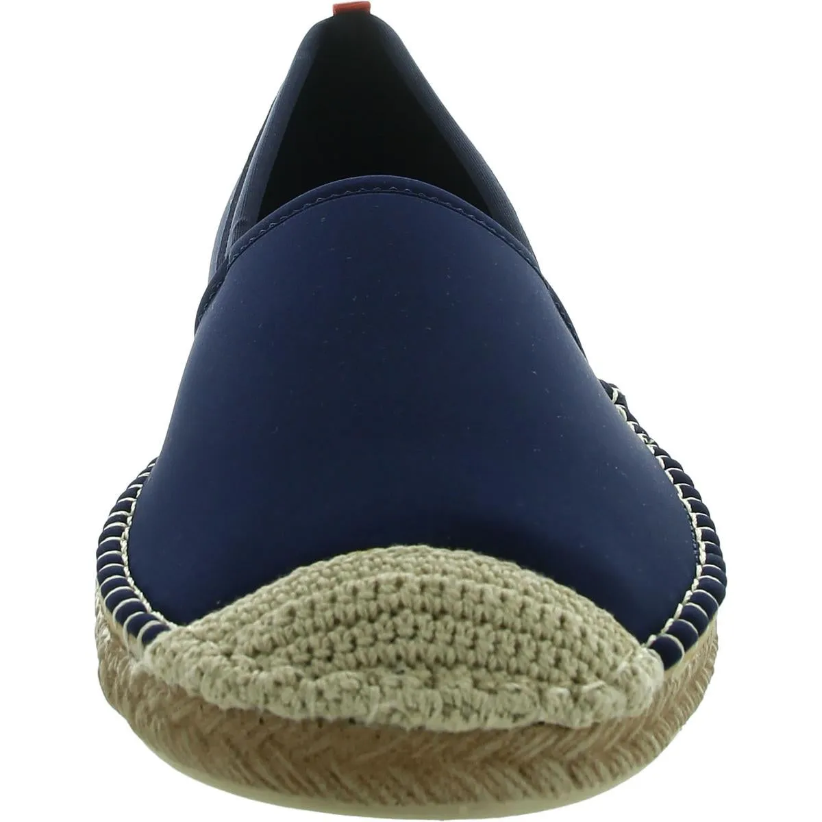Womens Woven Scuba Loafers