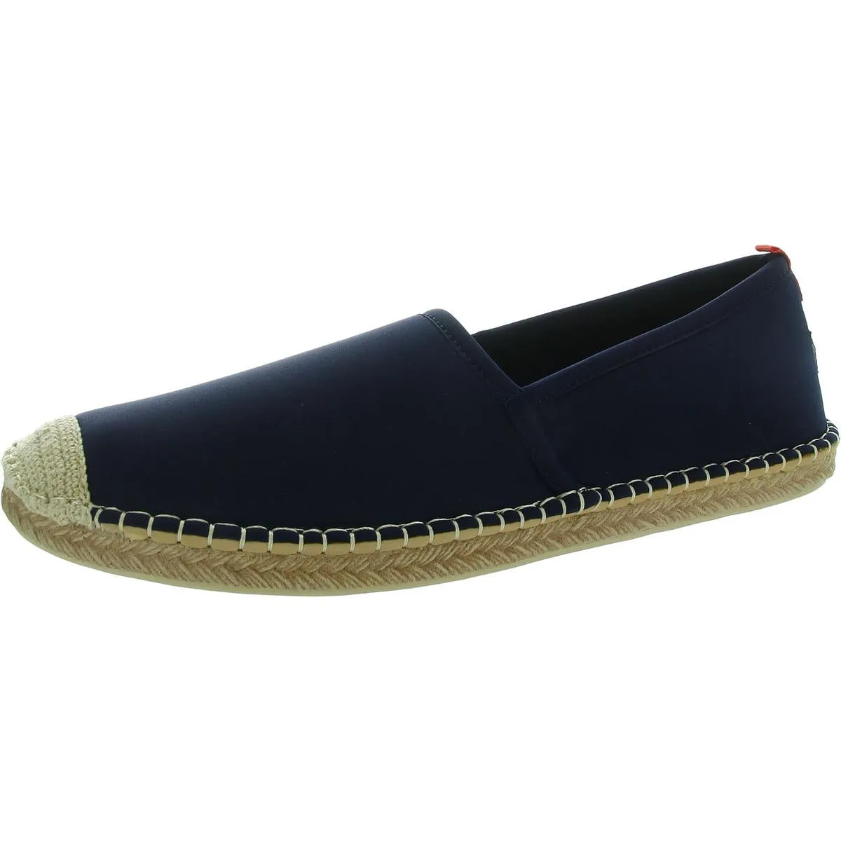 Womens Woven Scuba Loafers