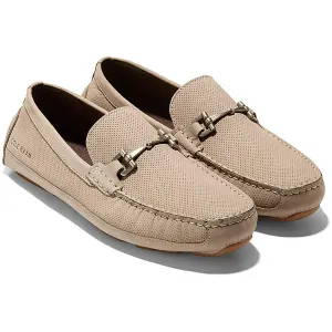 Wyatt Bit Driver Mens Embellished Faux Leather Loafers