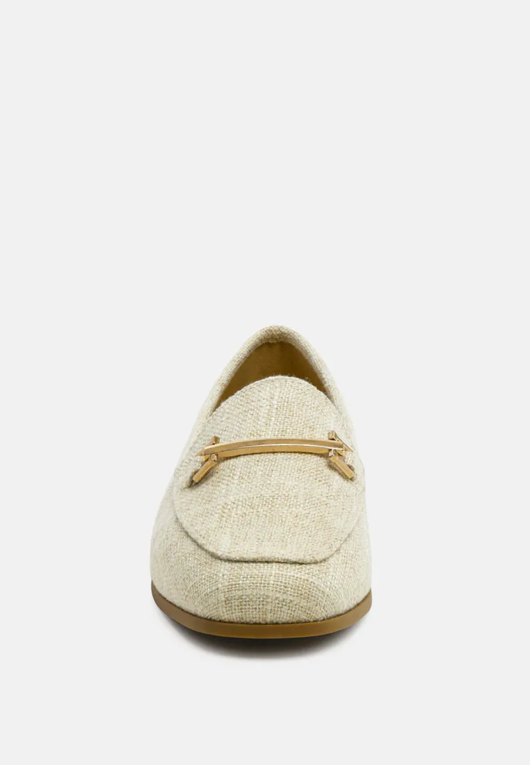 zaara solid faux suede loafers