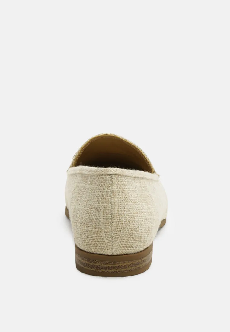 zaara solid faux suede loafers
