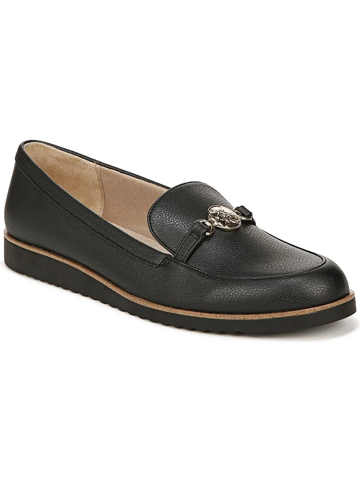 Zen Womens Patent Slip On Loafers